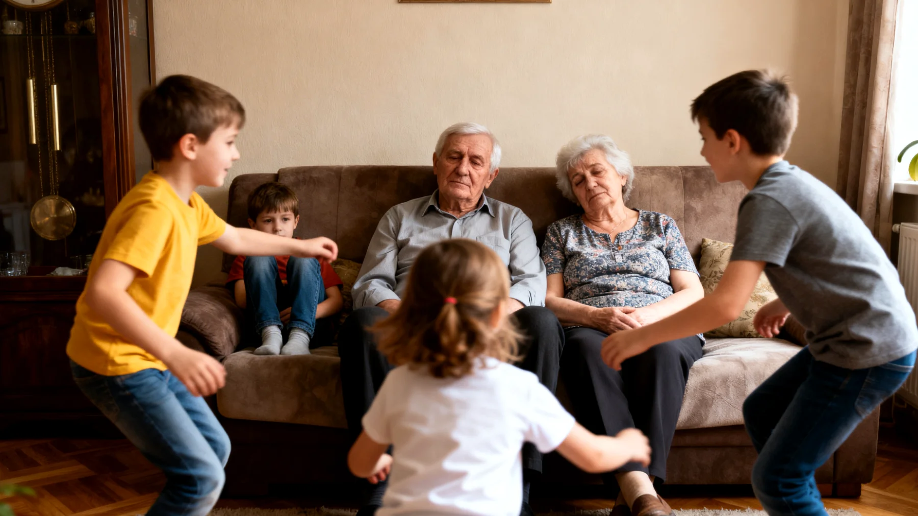 Dziadkowie czują się przytłoczeni opieką nad wnukami i borykają się z chronicznym zmęczeniem oraz brakiem czasu na własne potrzeby"