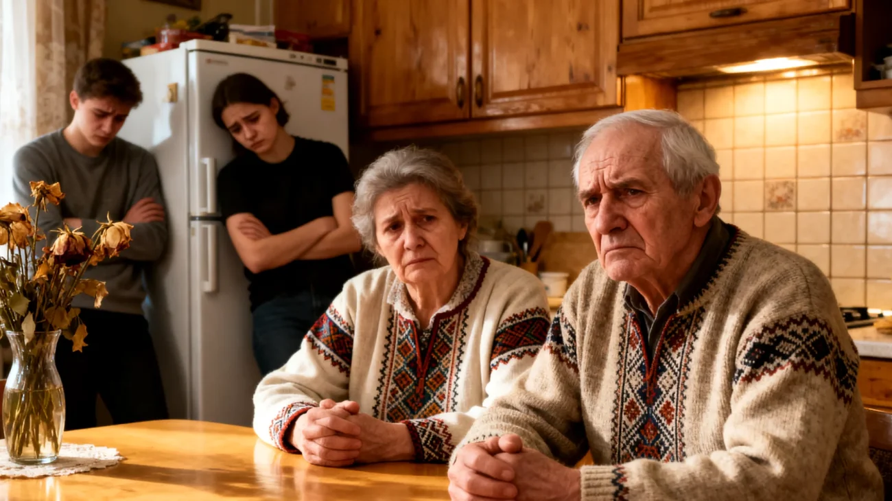 Dziadkowie martwią się niską samooceną swoich dorosłych wnuków, którzy zmagają się z poczuciem niewiary we własne możliwości, porównują się z rówieśnikami i mają trudności w podejmowaniu decyzji życiowych dotyczących kariery i związków."