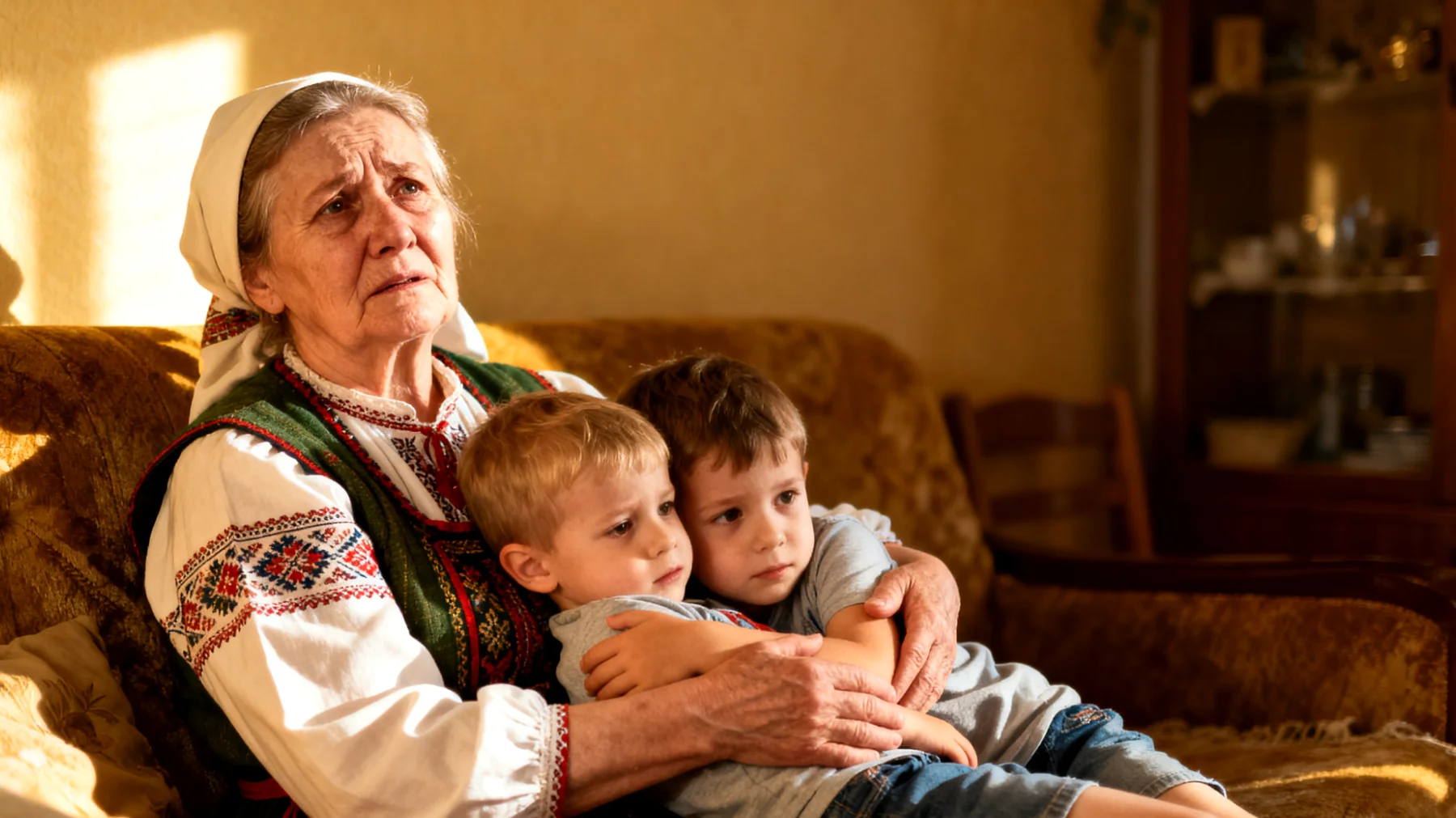 Babcia obawia się, że małe wnuki są nadmiernie od niej zależne emocjonalnie i nie potrafią funkcjonować samodzielnie, gdy jej nie ma w pobliżu"